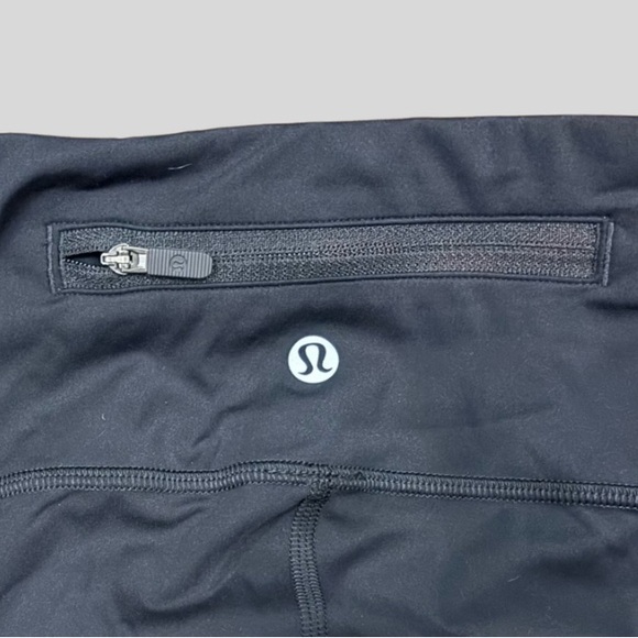 Lululemon black leggings with sparkle leg detailing - Picture 4 of 4